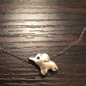 Elephant pendant necklace
